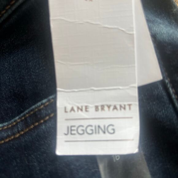 Lane Bryant Jegging Skinny Leg NWT Flex Wide Elastic Waistband 3 Button Size 16 - Picture 10 of 11